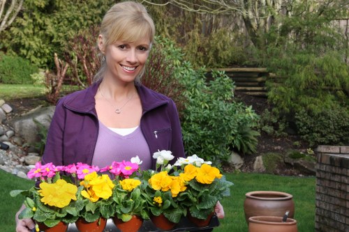 Back garden design in Harold Hill with patio and lawn